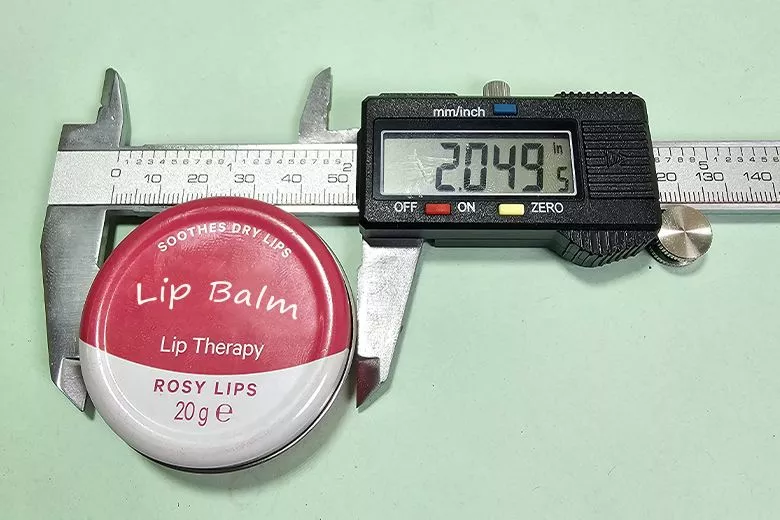 lipbalm measurement