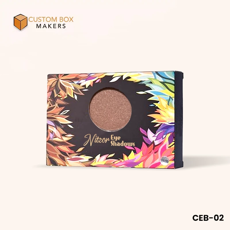 printed eyeshadow boxes with logo